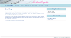 Desktop Screenshot of cadoanhongan.com